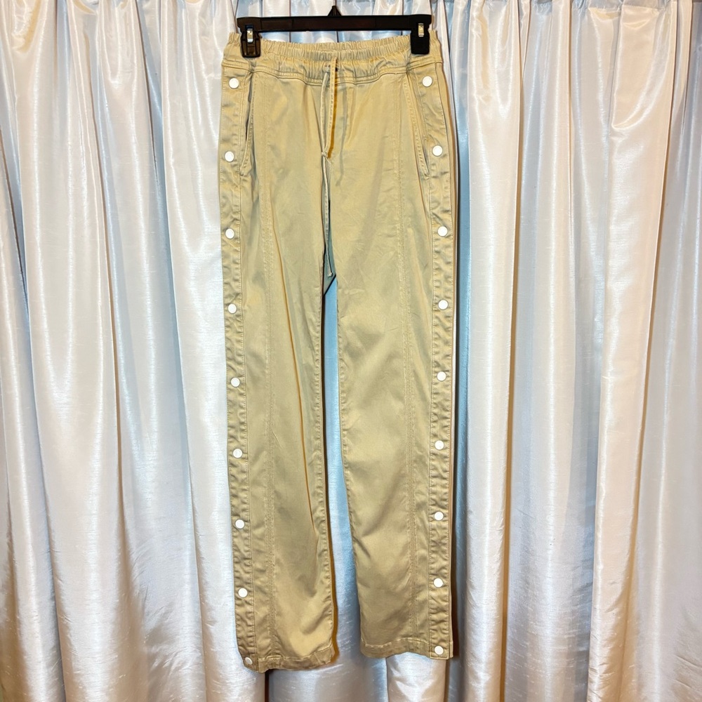 Cotton Citizen The London Snap Pants, Tan, Xs View 5